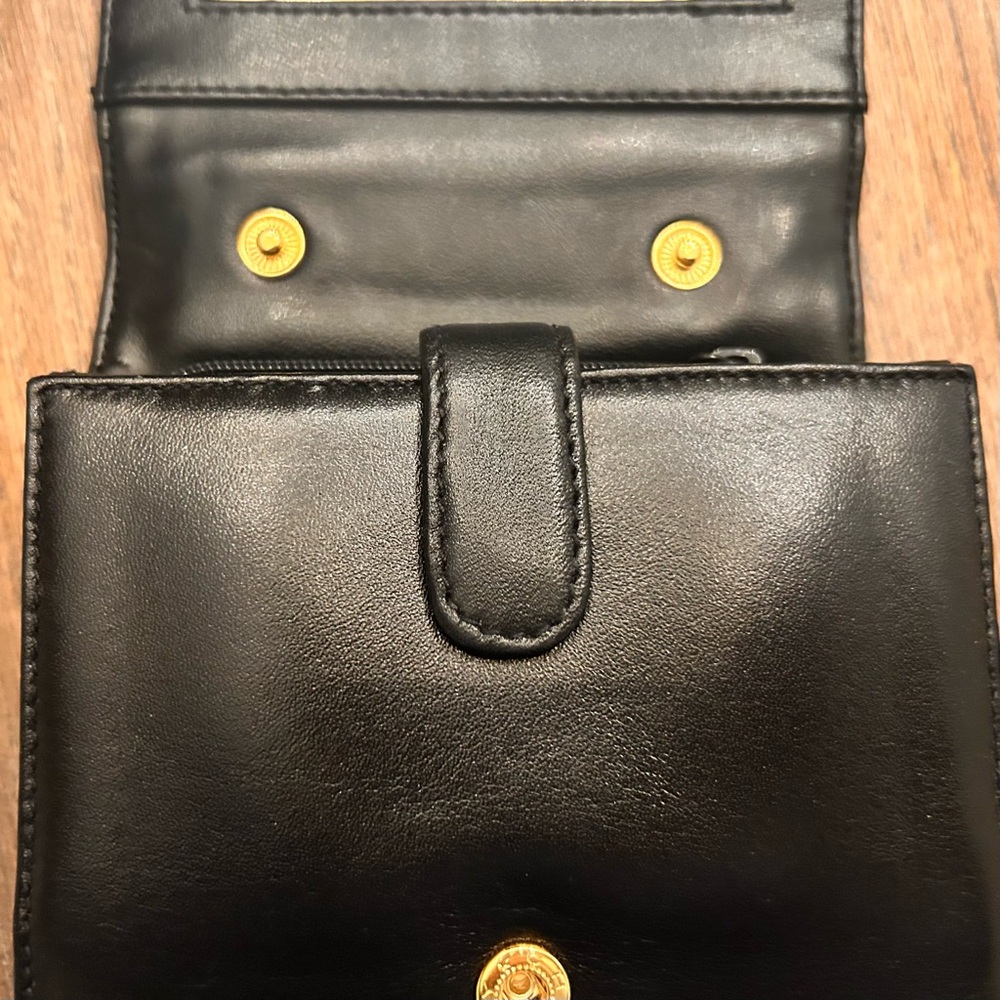 Etienne Aigner Black Leather Crossbody Bag - Picture 11 of 14